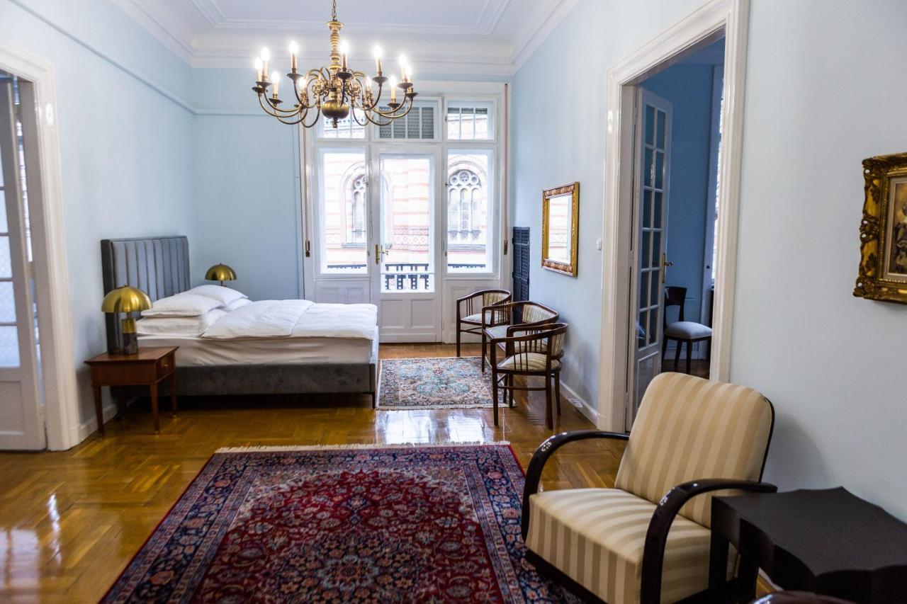 Luxury Downtown 3 Bedroom Apartment By Synagoge With Beautiful View Budapešť Exteriér fotografie