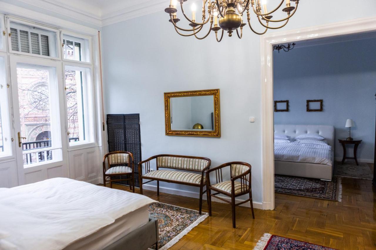Luxury Downtown 3 Bedroom Apartment By Synagoge With Beautiful View Budapešť Exteriér fotografie