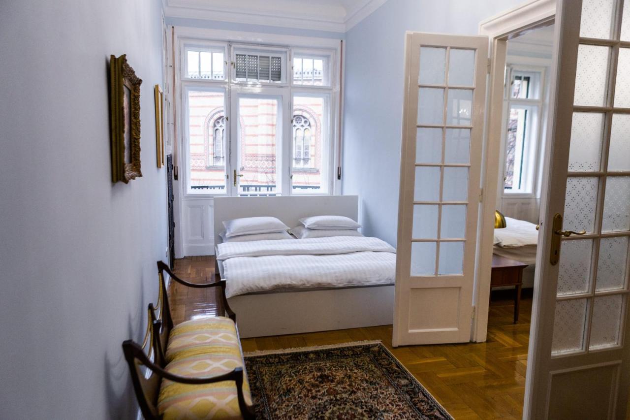 Luxury Downtown 3 Bedroom Apartment By Synagoge With Beautiful View Budapešť Exteriér fotografie