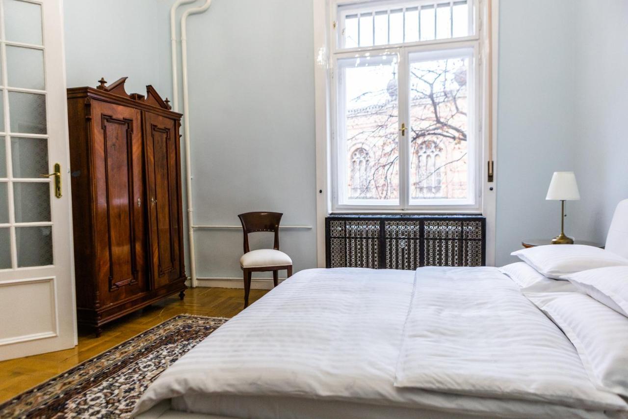Luxury Downtown 3 Bedroom Apartment By Synagoge With Beautiful View Budapešť Exteriér fotografie